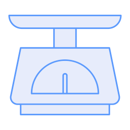 Weight scale icon