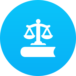 Law book icon