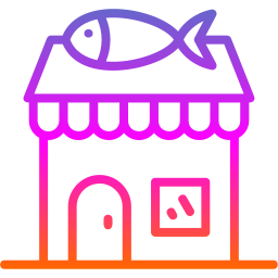 Fish shop icon