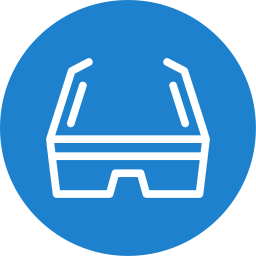 3d glasses icon