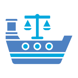 Maritime laws icon