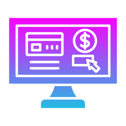 Online payment icon