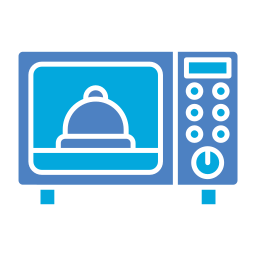 Microwave oven icon