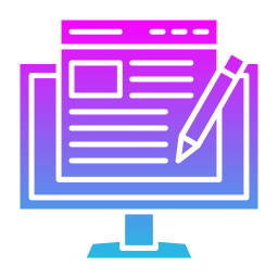 Blogging icon