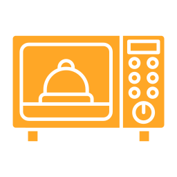 Microwave oven icon