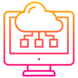 Cloud service icon