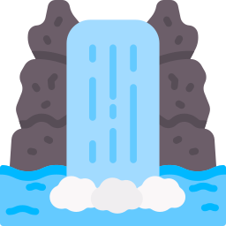 Waterfall icon