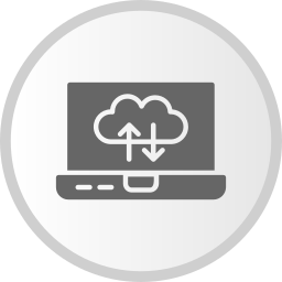 Cloud computing icon