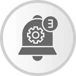 Notification bell icon