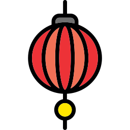 Sky lantern icon