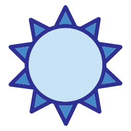 Sun icon