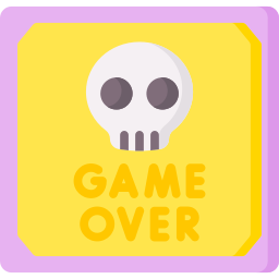 game over icona