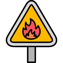 inflammable Icône