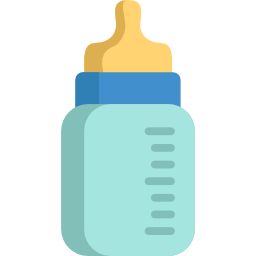 Baby bottle icon