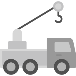 Crane truck icon