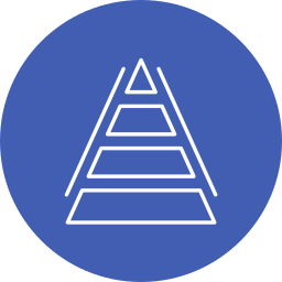 pyramidendiagramm icon