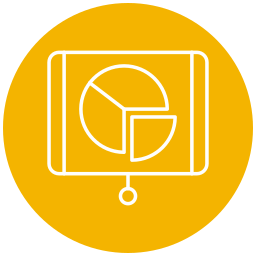 diagramme circulaire Icône