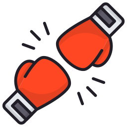 luvas de boxe Ícone