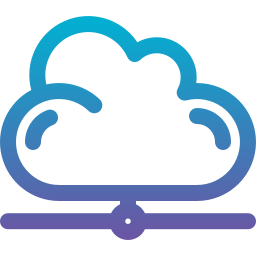 Cloud computing icon