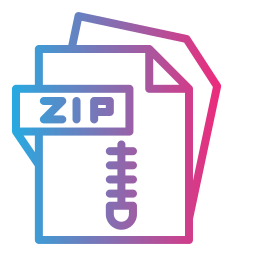 Zip file icon