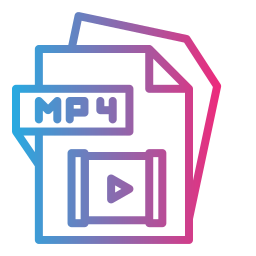 Mp4 file icon