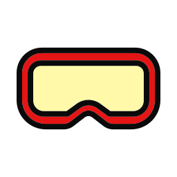 Diving goggles icon