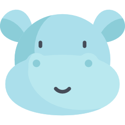 hippopotame Icône