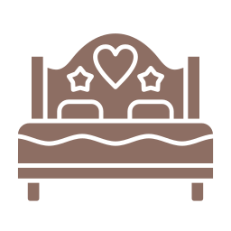 Double bed icon