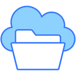 Cloud folder icon