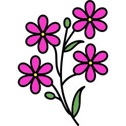 Alpine forget me not icon