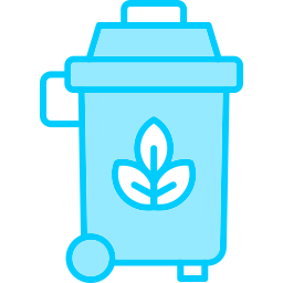 Trash bin icon