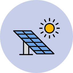 Solar panel icon