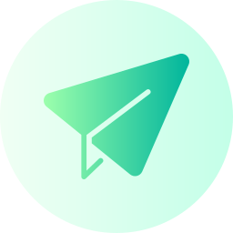 Paper plane icon