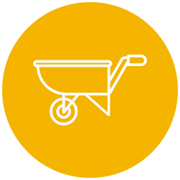 Wheelbarrow icon