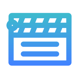 Clapperboard icon