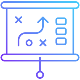 strategischer plan icon