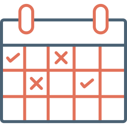 calendrier Icône