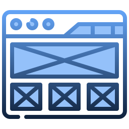 Wireframe icon