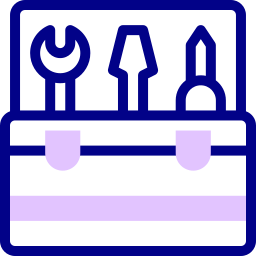 cassetta degli attrezzi icona