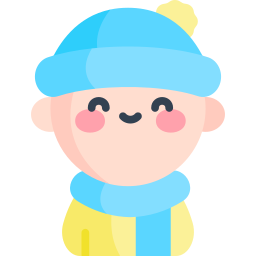 Winter clothes icon