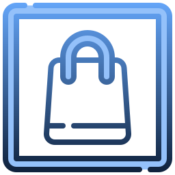 Shopping bag icon