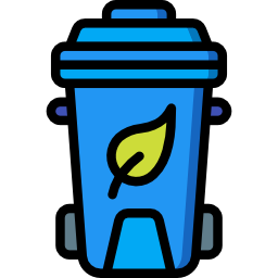 Recycling bin icon