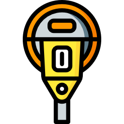 Parking meter icon