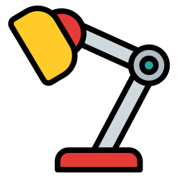 Desk lamp icon