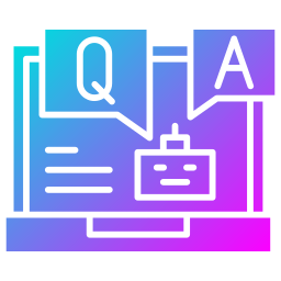 Question and answer icon