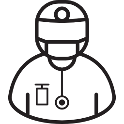 Surgeon with Mask icon