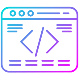 programmation web Icône