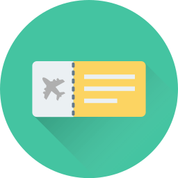 flugzeugticket icon