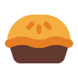 Apple pie icon