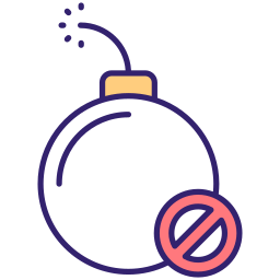 No bomb icon